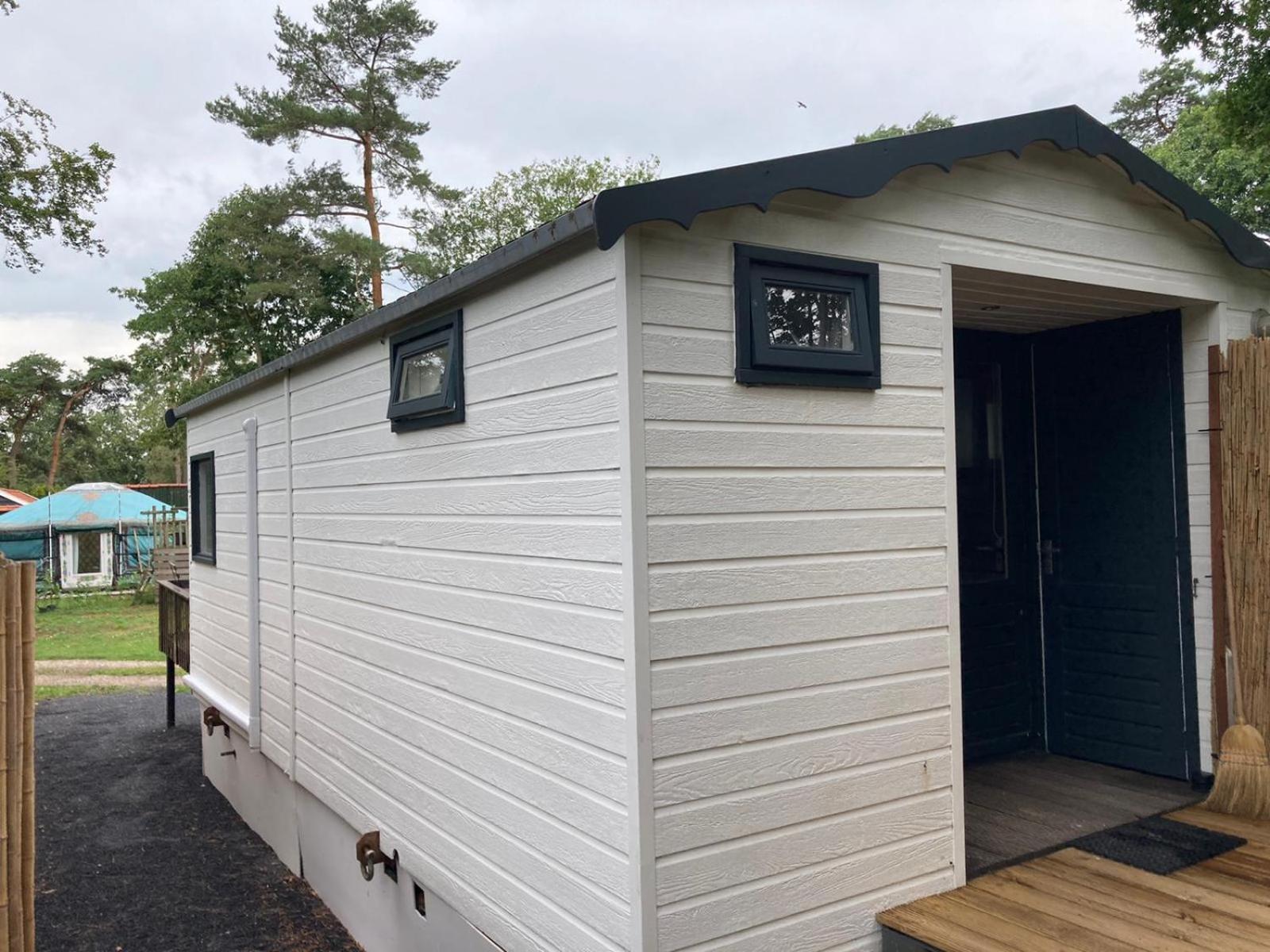 Tiny House 'T Heidehoes In Usselo Enschede Exterior foto